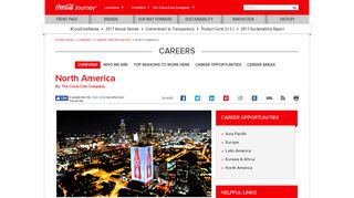 North America Careers - The Coca-Cola Company