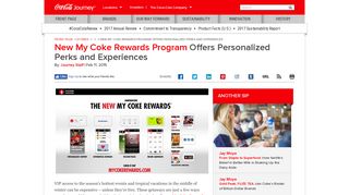 New My Coke Rewards Program Offers Personalized Perks and ...