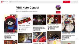 VBS Hero Central - Pinterest