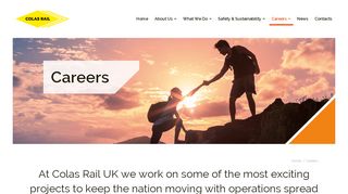 Careers - Colas Rail