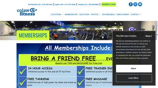 Memberships - Colaw Fitness