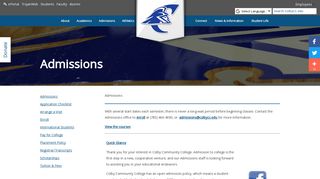 Admissions - Colby Community College