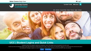 UCC | Student Logins and Quick Links - Colchester Institute