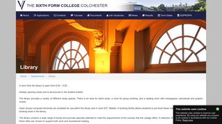The Sixth Form College, Colchester | Library