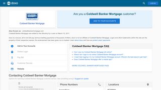 Coldwell Banker Mortgage: Login, Bill Pay, Customer Service and ...