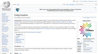 Coleg Cambria - Wikipedia