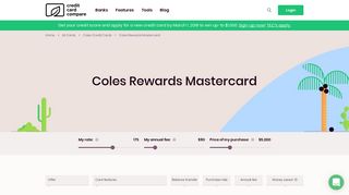 Coles Rewards Mastercard | Reviews & Application