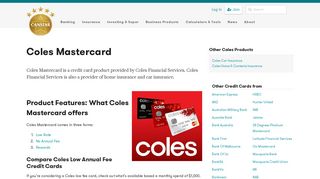 Coles Mastercard: Review & Compare | Canstar