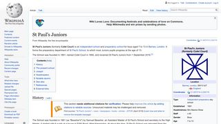 St Paul's Juniors - Wikipedia