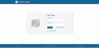 Login - Collarts Library - Librarika