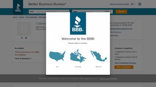 Collateral Management LLC | Better Business Bureau® Profile