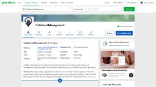 Working at Collateral Management | Glassdoor