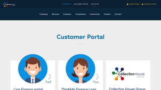 Customer Portal - Collection House