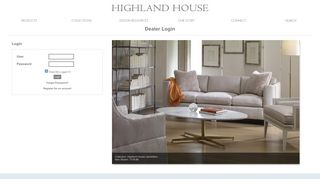 Dealer Login - Highland House Furniture