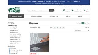 Clearance | Collections Etc