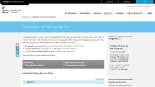 CollegeAmerica 529 Savings Plan | American Funds