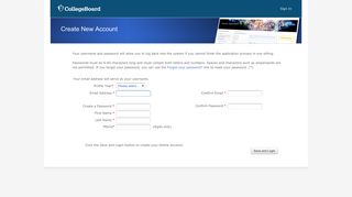 Log-In | CSS/Financial Aid Profile® - College Board