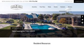 Your Resident Resources | College Edge