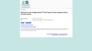 Welcome to the College Illinois!® 529 Prepaid Tuition Program Online ...