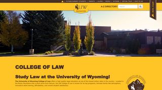 College of Law - University of Wyoming