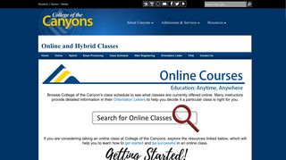 Home - College of the Canyons