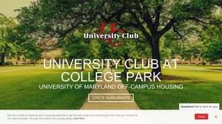 Apartments in College Park For Rent | University Club