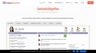 CustomCollegePlan – CollegePlannerPro