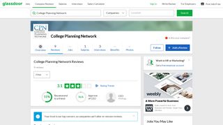 College Planning Network Reviews | Glassdoor