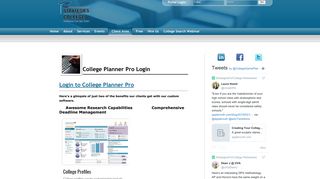College Search & Funding Solutions Firm | College Planner Pro Login ...