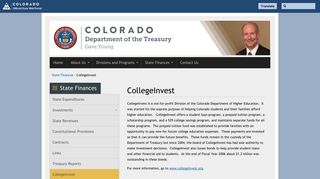 CollegeInvest | Colorado Department of the Treasury - Colorado.gov