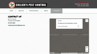 Contact Us - Colliers Pest Control