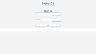 Collins Learning - Login