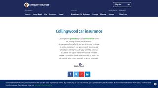 Collingwood car insurance | comparethemarket.com