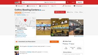 Collins Bowling Centers - Order Food Online - 18 Photos & 23 ...