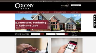 Colony Bank - Welcome!