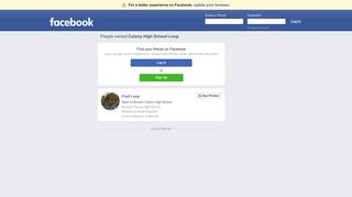 Colony High School Loop Profiles | Facebook