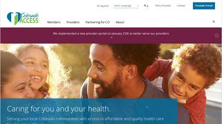 Colorado Access: Caring For You And Your Health