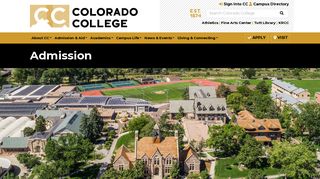 Office of Admission - Colorado College