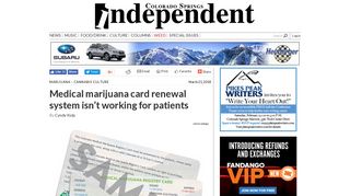 Medical marijuana card renewal system isn't working for patients ...