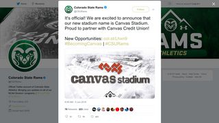 Colorado State Rams on Twitter: 