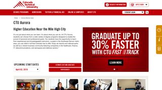 Colleges in Denver Colorado | Online School at CTU