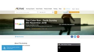 The Color Run - Perth Sunday 4th November 2018 - East Perth, WA ...