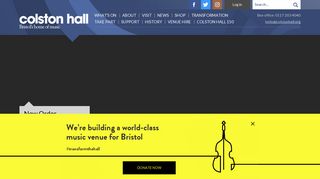 Colston Hall / Bristol's home of music
