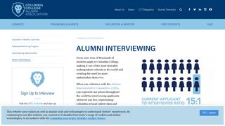 Alumni Interviewing | Columbia College Alumni Association