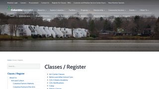 Classes / Register - Columbia Association
