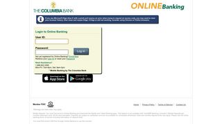 The Columbia Bank Online Banking