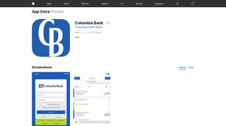 Columbia Bank on the App Store - iTunes - Apple