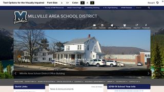 Millville Area School District: Home