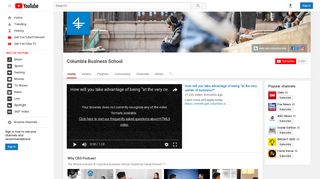 Columbia Business School - YouTube