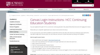 Canvas Login Instructions- HCC Continuing Education Students ...
